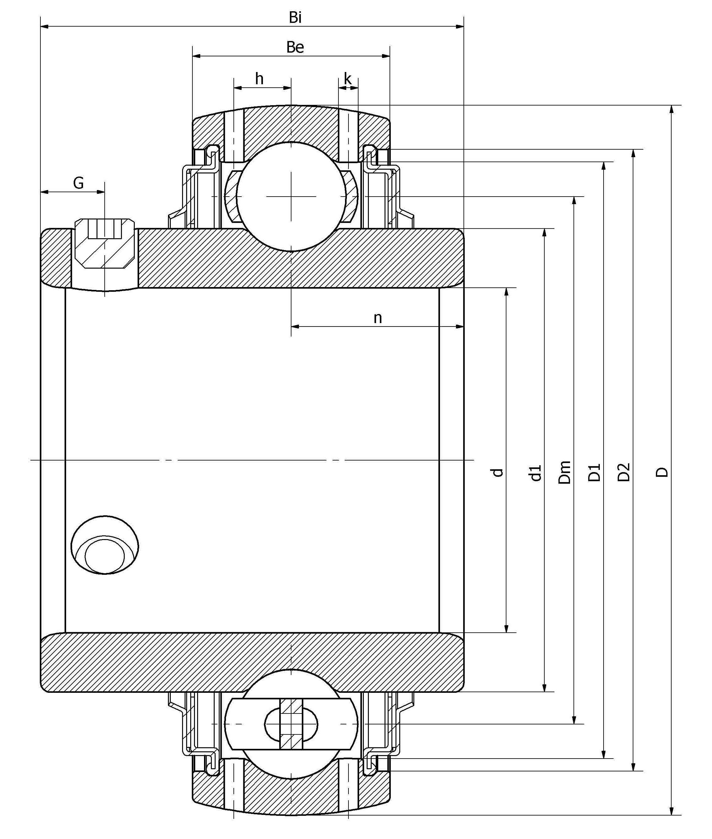 UC 20210 bearing from China Manufacturer Zhongda (Hebei) Bearing